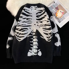 Skeleton Oversized Sweater