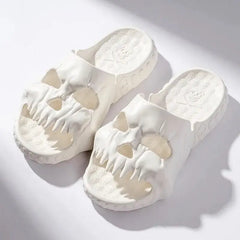 Skull Design Soft Slipper