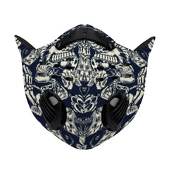 Skull Ear hook Riding Face mask