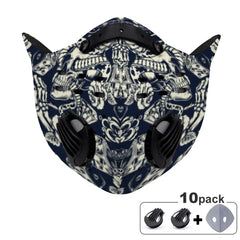 Skull Ear hook Riding Face mask