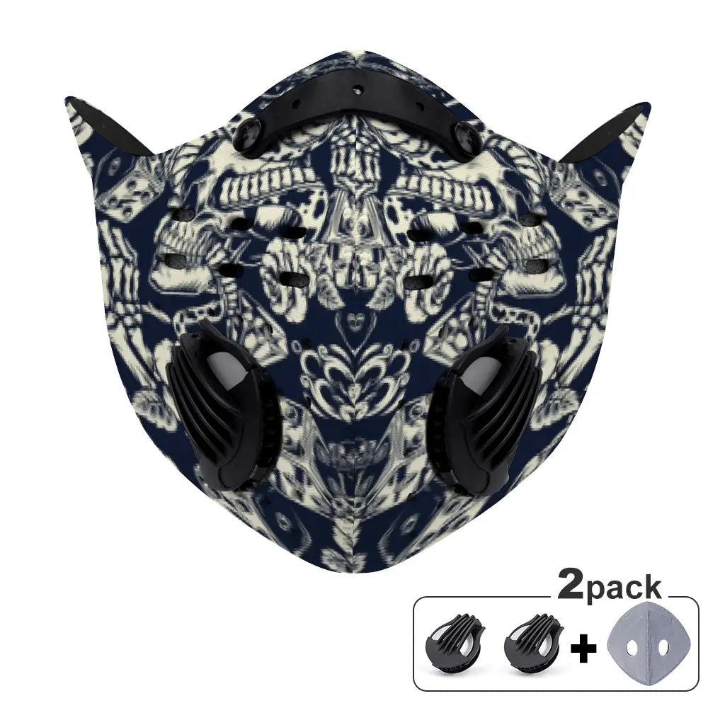 Skull Ear hook Riding Face mask