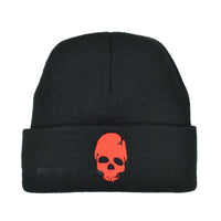 Thumbnail for Skull Embroidered Knitted Beanie