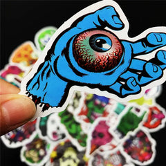 Skull Horror graffiti Stickers