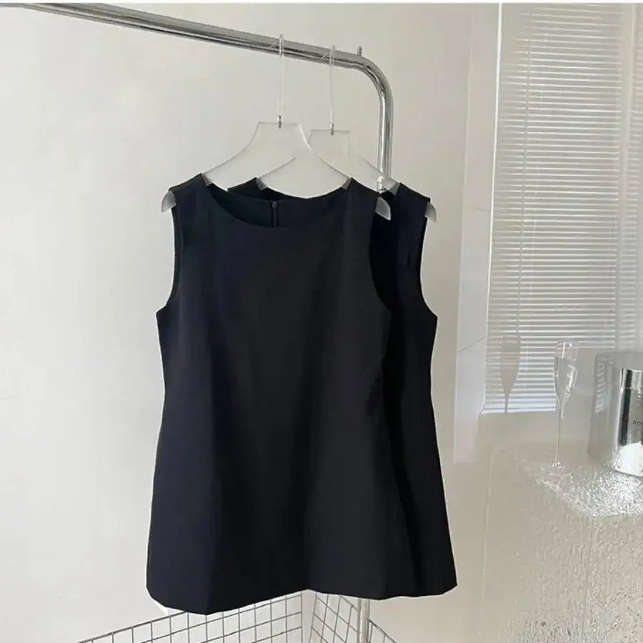 Sleeveless Elegan Slash Neck Bow Dress