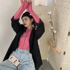 Slim Rhodo Long Sleeve Sweater with Chic Design