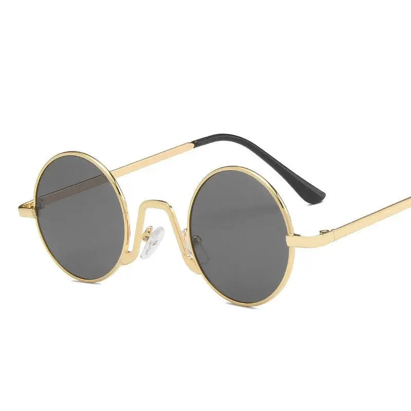Small Round Sunglasses - Gray / One Size