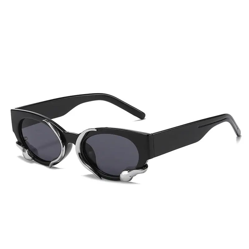 Small Snake Sunglasses - Black / One Size