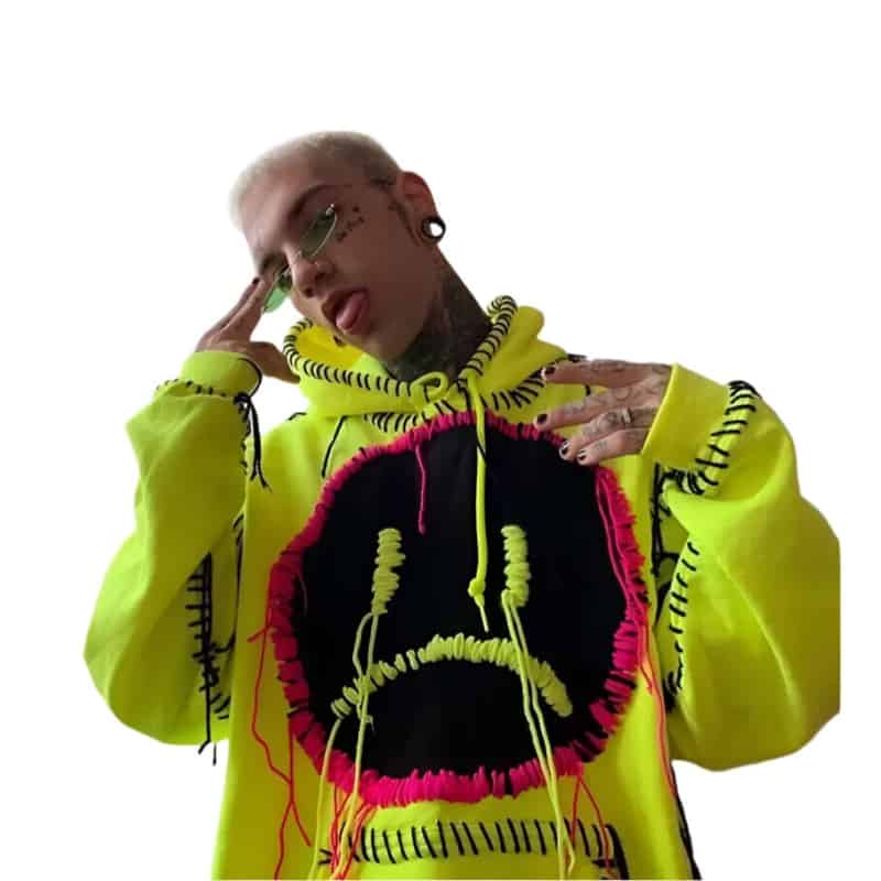 Smile Kawaii Hip-hop Hoodie