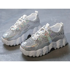 Snow Fake Laser PU Vegan Shoes