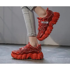 Snow Fake Laser PU Vegan Shoes