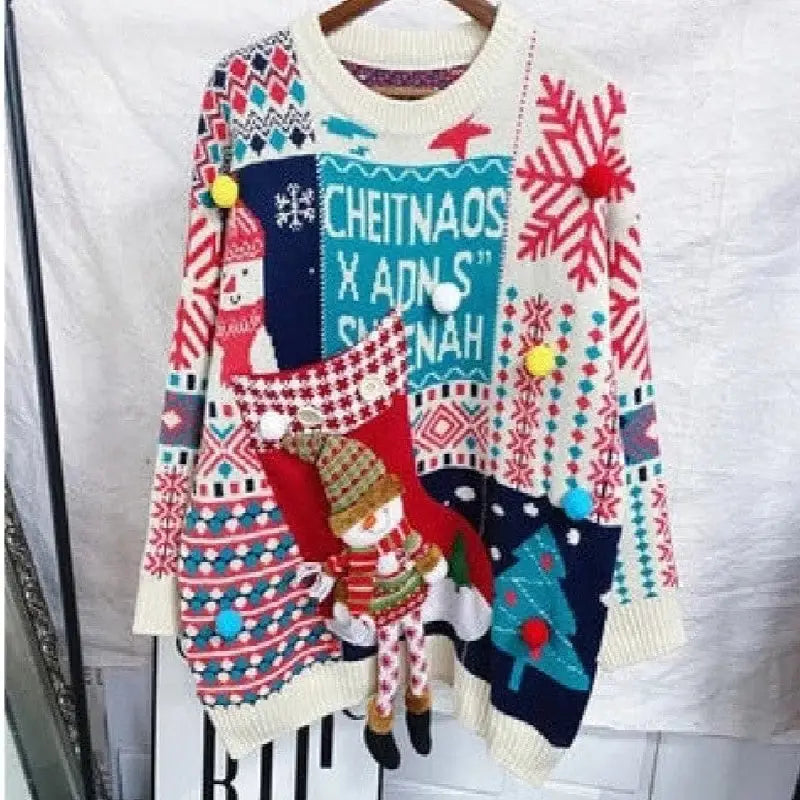 Snowman Ugly Christmas Sweaters