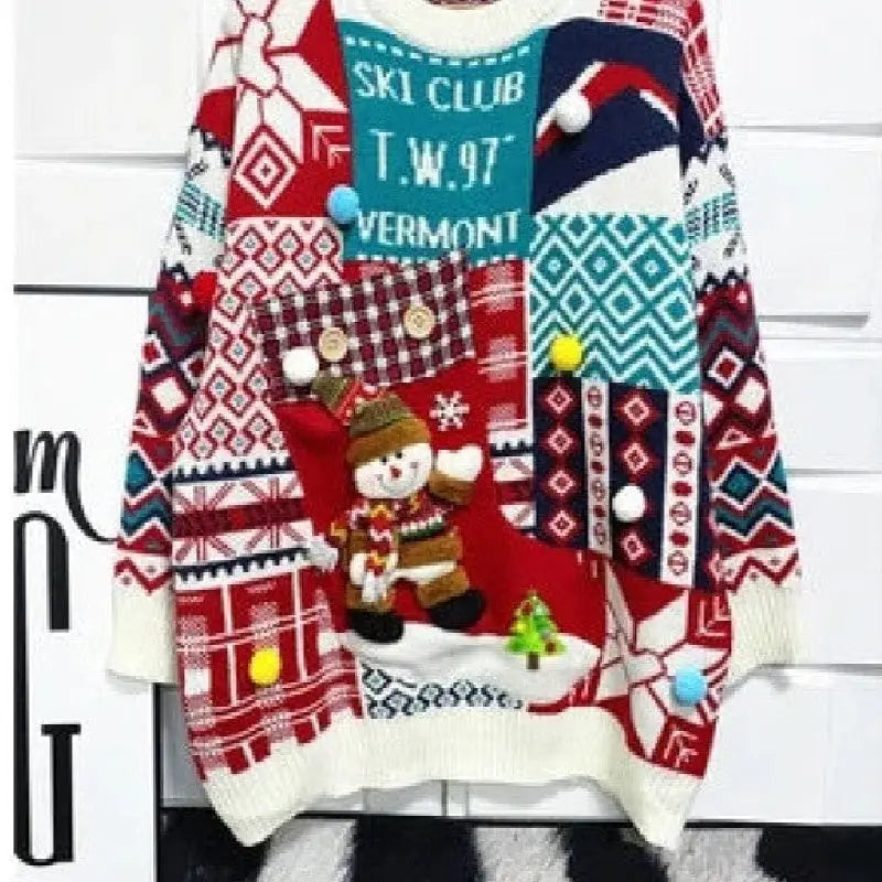 Snowman Ugly Christmas Sweaters