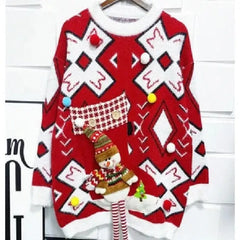 Snowman Ugly Christmas Sweaters