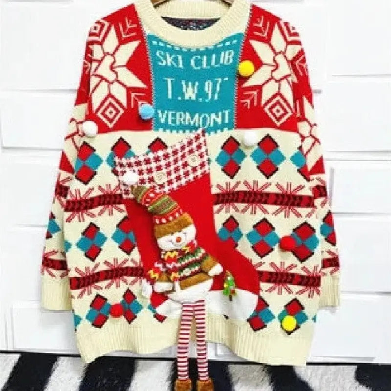 Snowman Ugly Christmas Sweaters