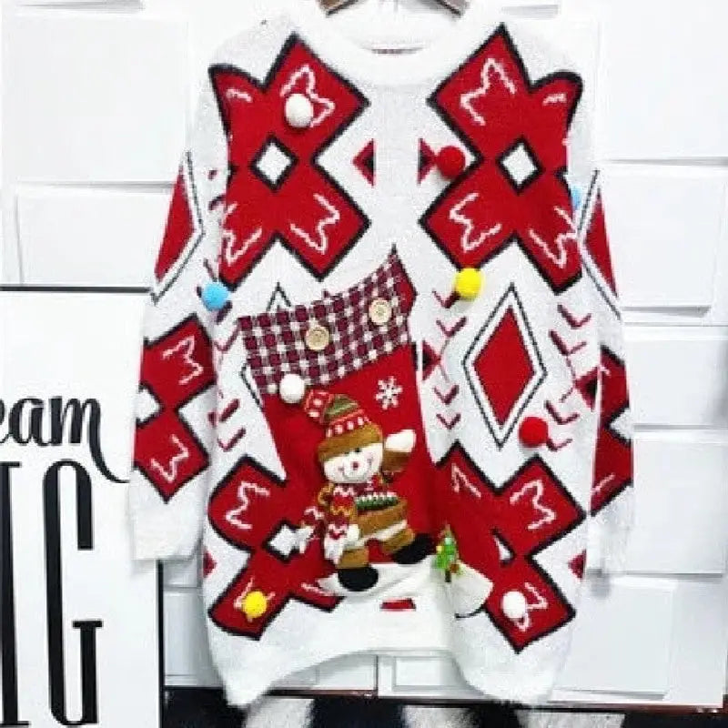 Snowman Ugly Christmas Sweaters