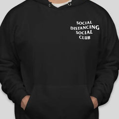 Social Distancing Club Hoodie