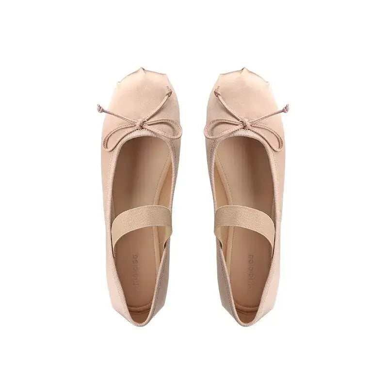 Soft Sole Low Top Bow Detail Shoes