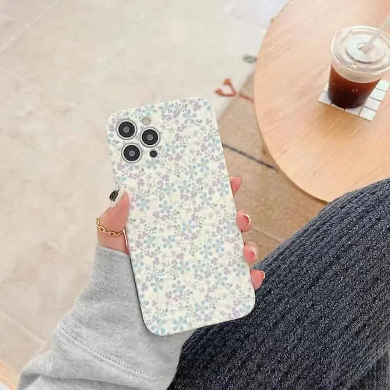 Soft TPU Floral Phone Case For Iphone 11 XS XR XSmax 12 13 14