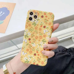 Soft TPU Floral Phone Case For Iphone 11 XS XR XSmax 12 13 14