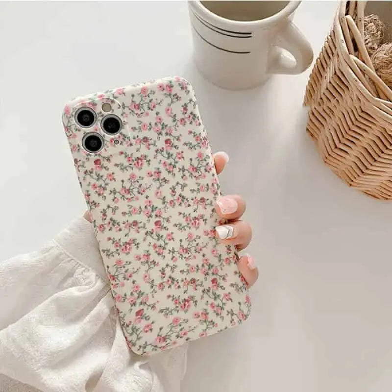 Soft TPU Floral Phone Case For Iphone 11 XS XR XSmax 12 13