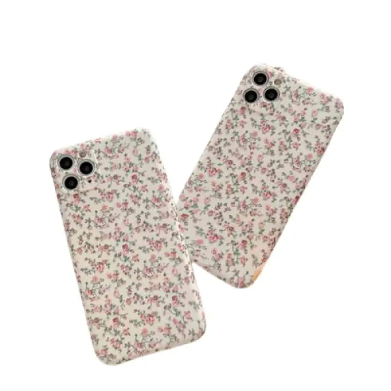 Soft TPU Floral Phone Case For Iphone 11 XS XR XSmax 12 13