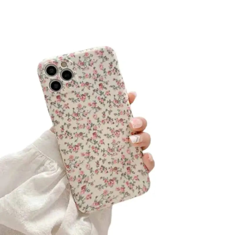 Soft TPU Floral Phone Case For Iphone 11 XS XR XSmax 12 13