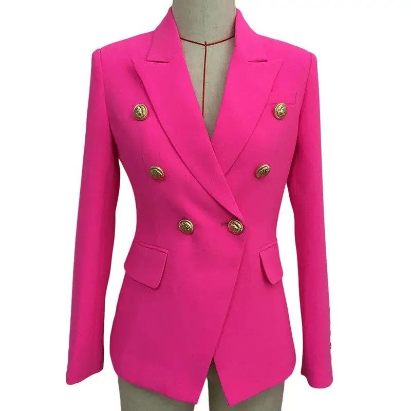 Solid Color Buttons Up Blazer