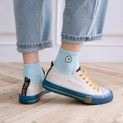 Solid Color Harajuku Socks