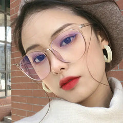 Solid Color Irregular Glasses