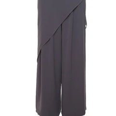 Solid Color Loose Breathable Straight Pants