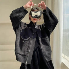 Solid Color Thickened Jacket