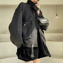 Solid Color Thickened Jacket
