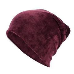 Solid Color Velvet Beanies