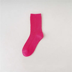 Solid Colorful Socks