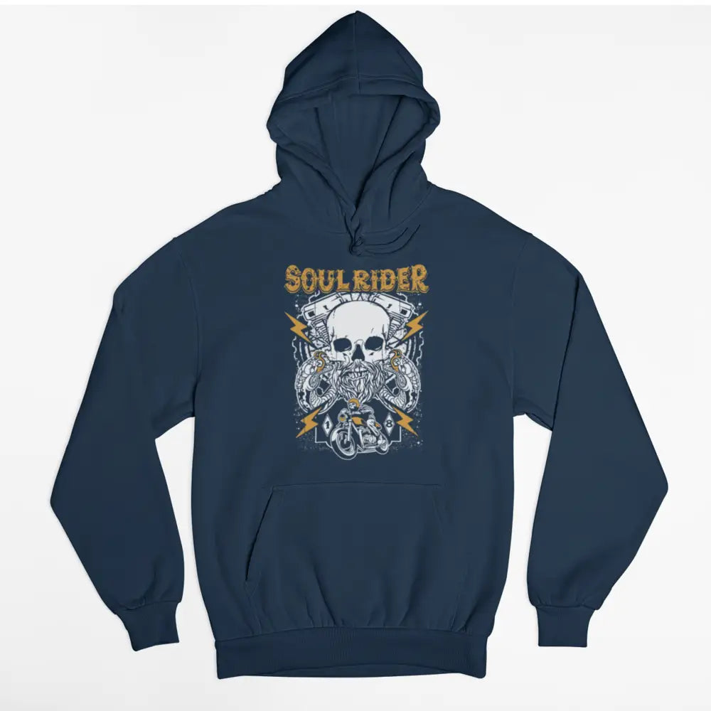 Soul Rider Urban Wear Hoodie - Navy / S - hoodie