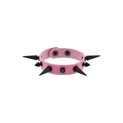 Spike Punk PU Cuff Bangles Studded Wristband Bracelets