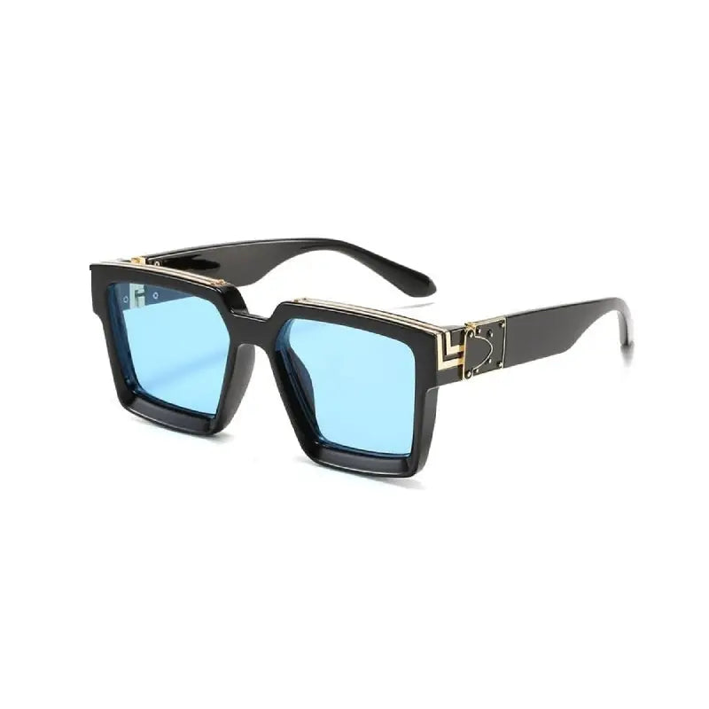Square Sunglasses Luxury Frame Anti Glare Acetate 52mm