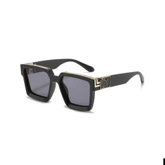 Square Sunglasses Luxury Frame Anti Glare Acetate 52mm