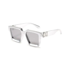 Square Sunglasses Luxury Frame Anti Glare Acetate 52mm