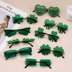 St Patrick Leprechaun Irish Shamrock Sunglasses