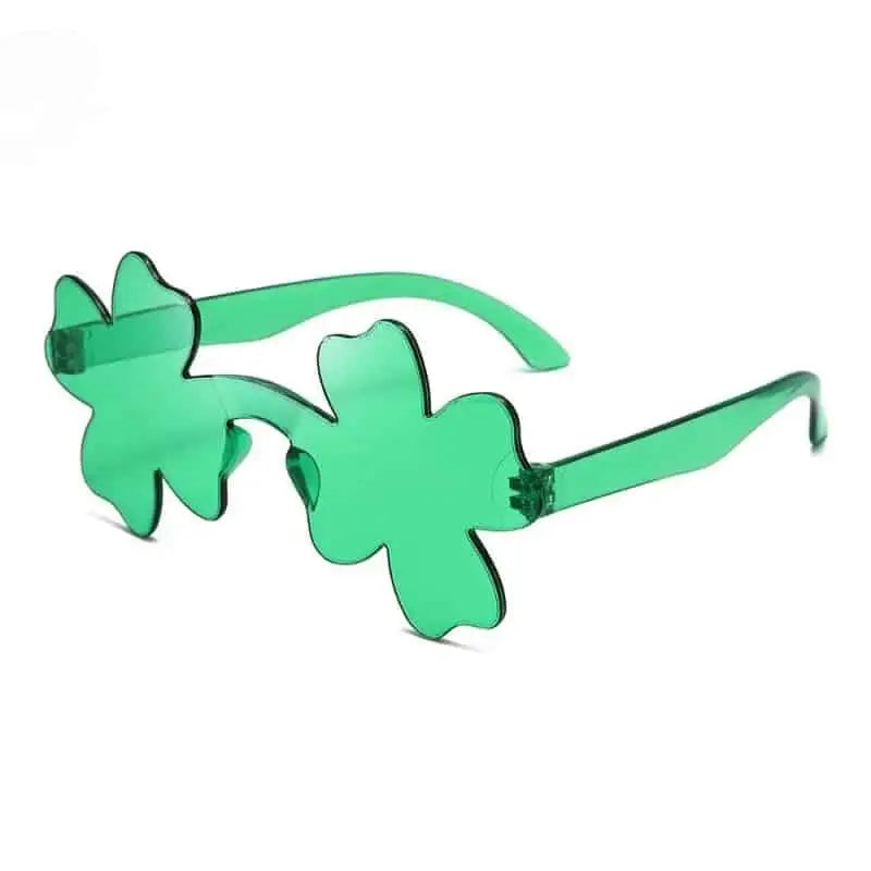St Patrick Leprechaun Irish Shamrock Sunglasses - Lucky