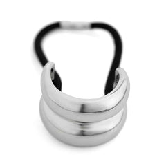 Stainless Steel Double Layer Elastic Hair Bands Silver 2