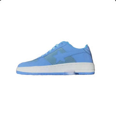 Star Lace Up Thick Sole Sneakers - Blue / 36