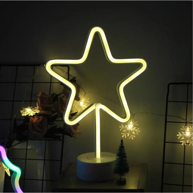 Star Led Modeling Neon Lamp