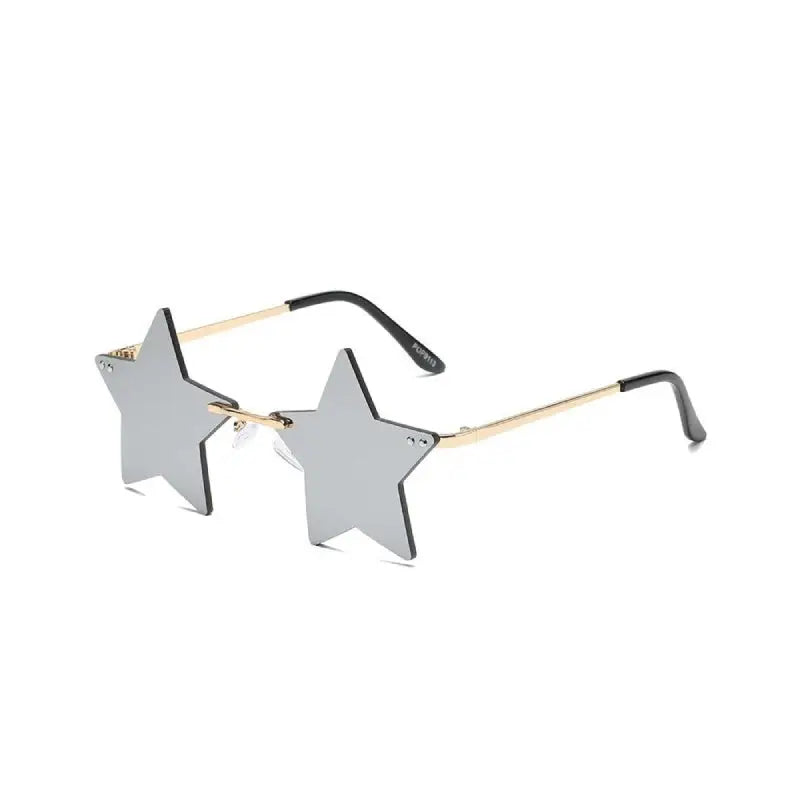 Star Shape Rimless Sunglasses