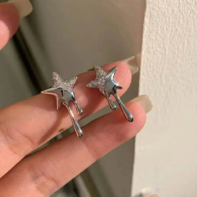 Stars Style Earrings