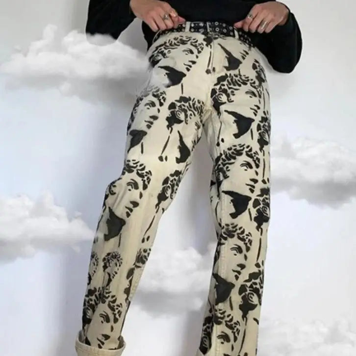 Statue Printed Pants