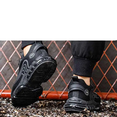 Steel Toe Rotating Button Work Shoes Euro Size
