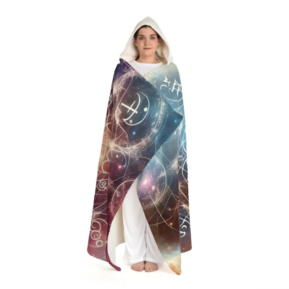 Stella Nova - Magical Hooded Sherpa Fleece Blanket