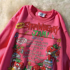 Strawberry Jam Recipe Sweatshirt